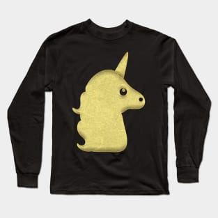 Gold Unicorn Long Sleeve T-Shirt